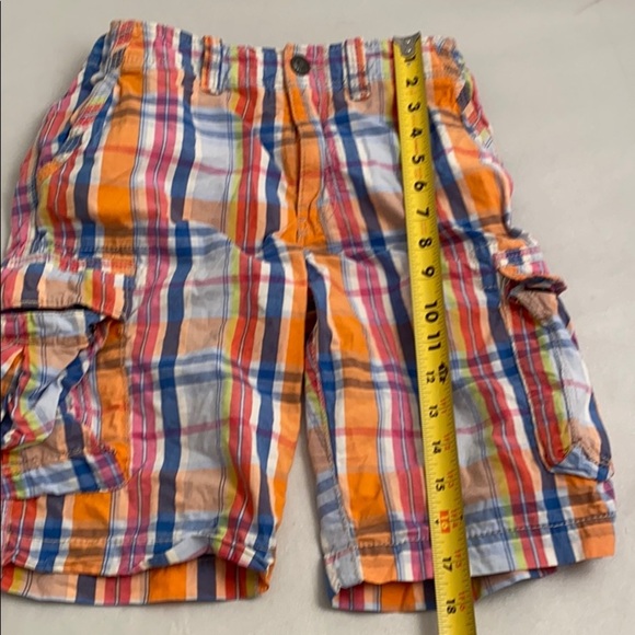 H&M adjustable waist plaid shorts 11/12 - Picture 4 of 8